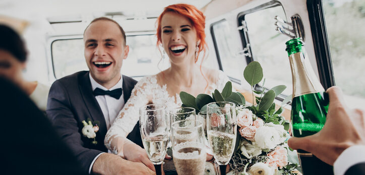 Wedding transportation for guests